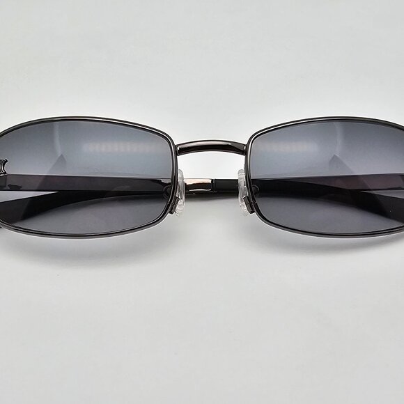 Celine SC1019 Col. 568 Gunmetal Frame Grey Gradient Lens Sunglasses Italy 51mm - Picture 12 of 16